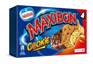 Helado Maxibon Cookie Nestle P4X150Ml
