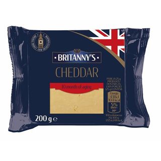 Britanny's Ser Cheddar długodojrzewający , 200 g