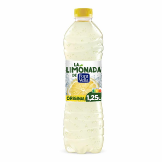 Bebida Refrescante Base De Agua Y Zumo Levite Limon Font-Vella Pet 1,25L