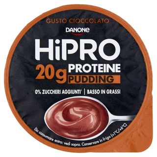HiPRO Pudding 20g Proteine Gusto Cioccolato 200 g