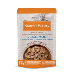 Nature’S Variety Adult Salmón Sobre En Salsa Para Gatos 0.085Kg