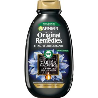 Champú Original Remedies Carbón Magnético y Aceite de Semilla Negra 400 ml (306428)