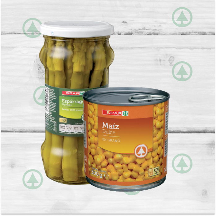 Conservas de Verduras y Legumbres