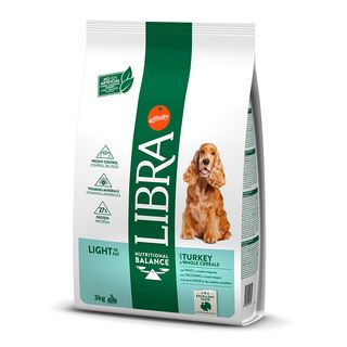 Libra Adult Light Pavo Pienso Para Perros 3Kg