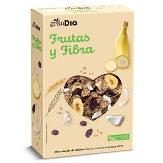Cereales Fruta y Fibra Dia Vital Paquete 500 Gr.