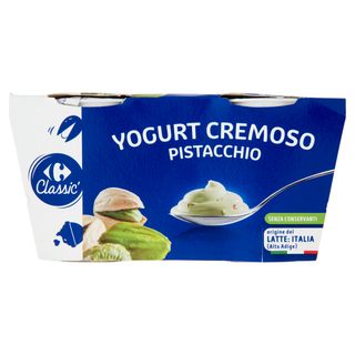 Carrefour Classic Yogurt Cremoso Pistacchio 2 x 125 g
