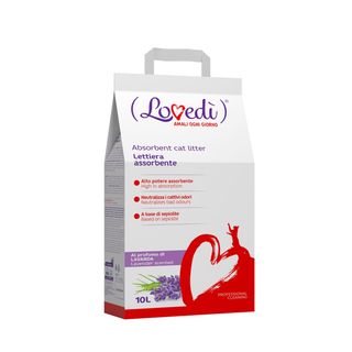 Lovedã¬ lettiera assorbente con lavanda 10l