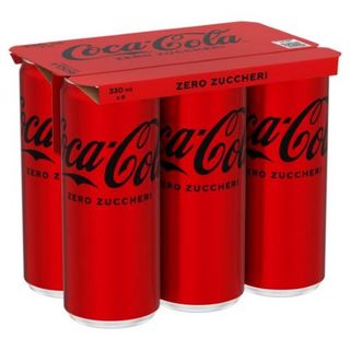 Coca-Cola Zero Zuccheri 6x330ml
