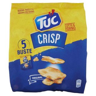 Tuc Crisp Sfogliatine Croccanti  Original Multipack cotte al forno - 5 x 30 g