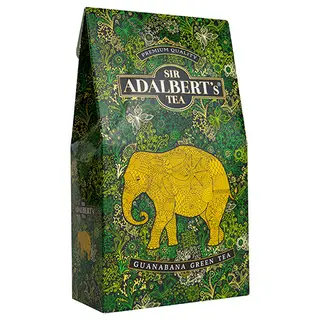 Sir Adalberts's Herbata zielona liściasta guanabana, 100 g