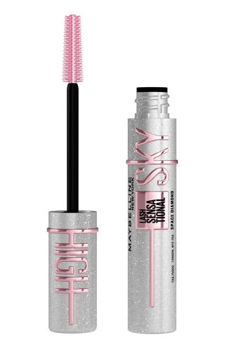 Maybelline Lash Sensational Sky High Space Diamond Brokatowy topper do rzęs