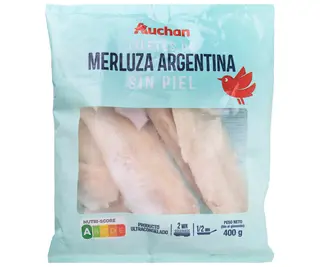 Fil.Merluza S/Piel Argentina Auchan 400G