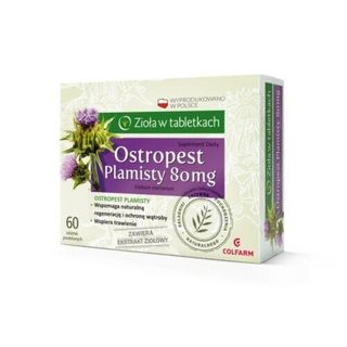 Ostropest Plamisty 60 tabletek
