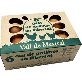 Huevo Fresco L Campero Vall Mestral Roig Cartón 6 Uds. (15113806)