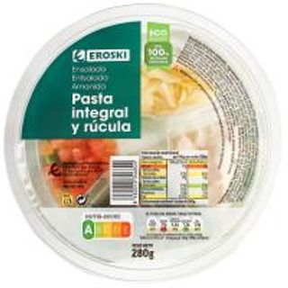 Ensalada De Pasta Integral Y Rúcula Eroski Bowl 280 G (24611055)