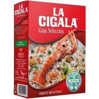 Arroz Redondo Extra La Cigala, Caja 1 Kg. (300509)