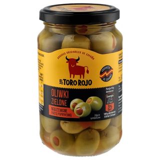 El Toro Rojo Oliwki nadziewane pastą paprykową, 340 g/200 g