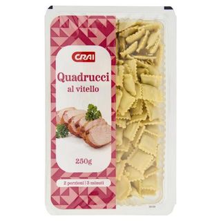 Crai Quadrucci al vitello 250 g