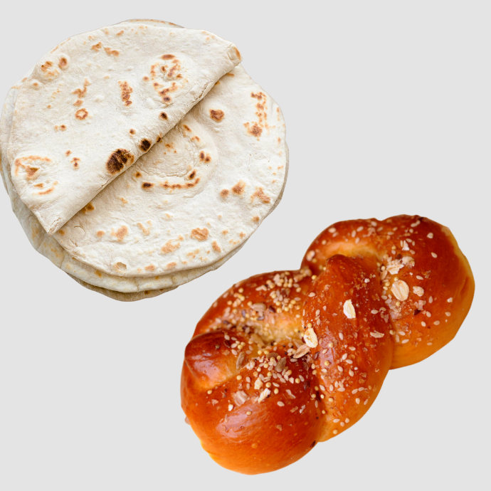 Pieczywo chrupkie i tortilla