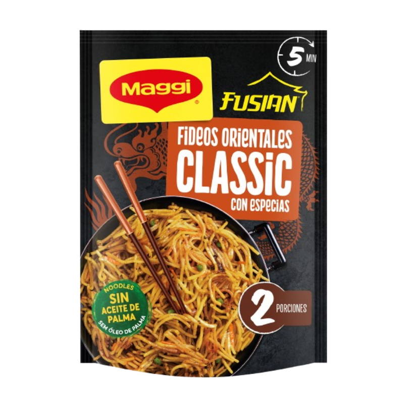 Maggi Fusian Noodles Clássico 121g