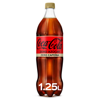 Refresco Coca-Cola Zero Zero 1.25L