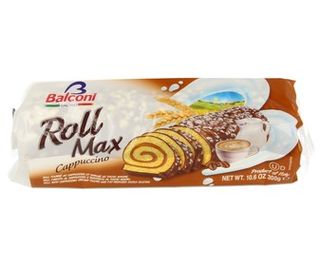 Rollino de Bizcochro con Sabor A Capuccino Balconi 300 G.