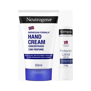 Pack Crema De Manos Concentrada + Sitck Labial Spf 20 - Neutrogena - Set 2 Productos (3574661572864)