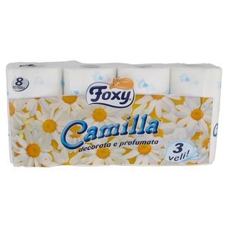 Foxy Camilla Carta Igienica 3 Veli 8 Rotoli - 000087106
