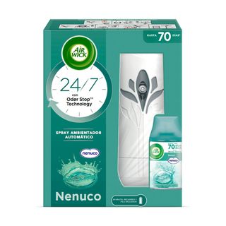 Ambientador Automático Airwick Fresh Matic Nenuco Aparato + Recambio 1 Ud (19577)