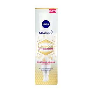Cellular Luminous 630 Antimanchas Contorno De Ojos Antiojeras - Nivea - 15 Ml (278460)