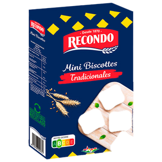 Mini Biscottes Normales Recondo 120 G