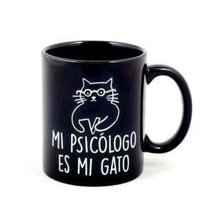 Taza Mi Psicólogo Es Mi Gato (8425402363058)