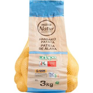 Patata Eusko Label Eroski Natur, Malla 3 Kg. (19678283)