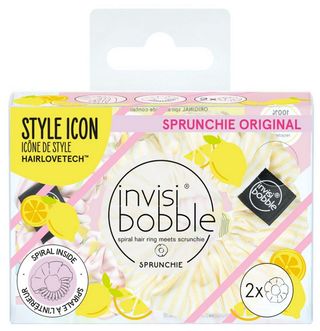 Invisibobble Gumka do włosów Sprunchie Duo Fruit Fiesta Simply The Zest