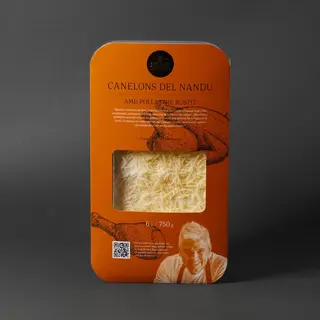 Canelons De Pollastre 6U. Jubany 750G