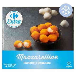Carrefour Mozzarelline Panate Surgelate 250g
