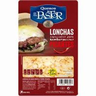 Queso Mezcla Picante El Pastor, Lonchas, Bandeja 80 Gr. (21257670)