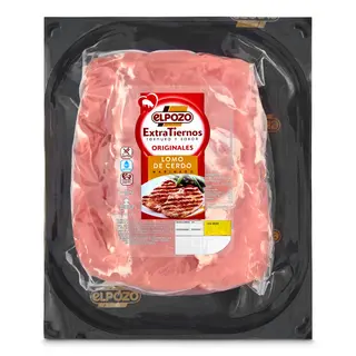Lomo De Cerdo En Trozo Elpozo Extratiernos 1 Kg Aprox.