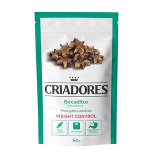 Criadores Bocaditos Weight Control De Pavo Para Gatos 0.05Kg