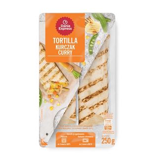 Dania Express Tortilla Kurczak Curry, 250 g