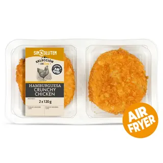 Burger Crunchy De Pollo Selección De Dia 240 G