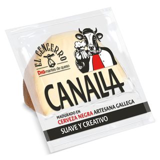 Queso Madurado En Cerveza Negra Canalla El Cencerro De Dia 200 G Aprox.