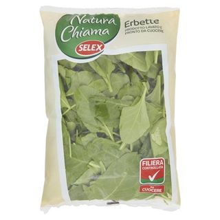Selex Natura Chiama Erbette Lavate E Pronte Da Cuocere 500 G - 442573