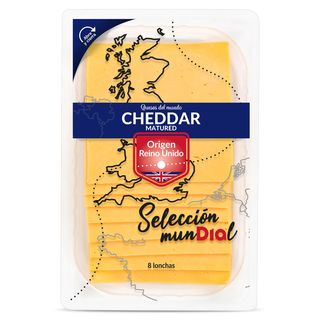 Queso Cheddar Selección Mundial De Dia Sobre 160 G