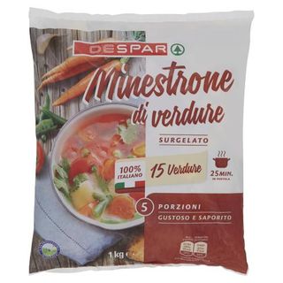 Despar Minestrone Di Verdure Surgelato 1 Kg
