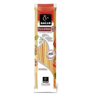 Spaghetti Gallo Pasta Fina Tomate Y Espinacas 400 G