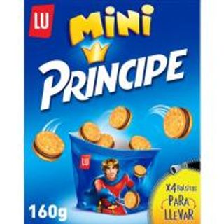 Galleta Mini Príncipe, Caja 160 G (12305876)