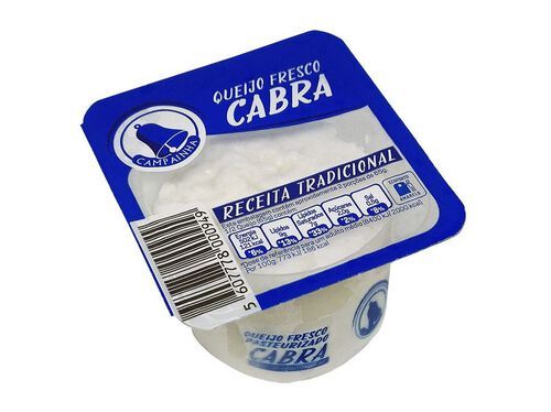 QUEIJO CABRA FRESCO CAMPAINHA 130G