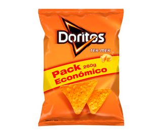 Nachos de Maíz con Sabor A Queso Doritos Tex Mex de 260 G.