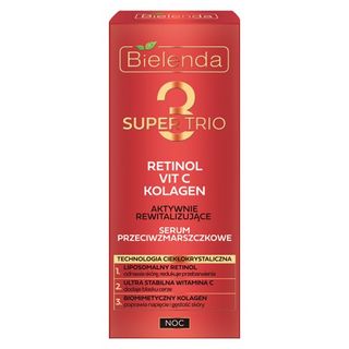 Bielenda Serum przeciwzmarszczkowe super trio, 30 ml